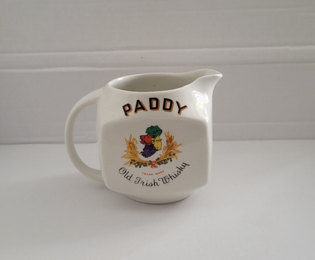 Paddy Old Irish Whisky Jug