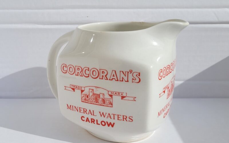 Corcoran's Mineral Water Carlow Jug