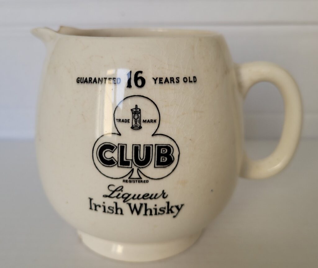  Club Liqueur Irish Whisky, McKibbin's Rum, Arklow, 1950s/60s