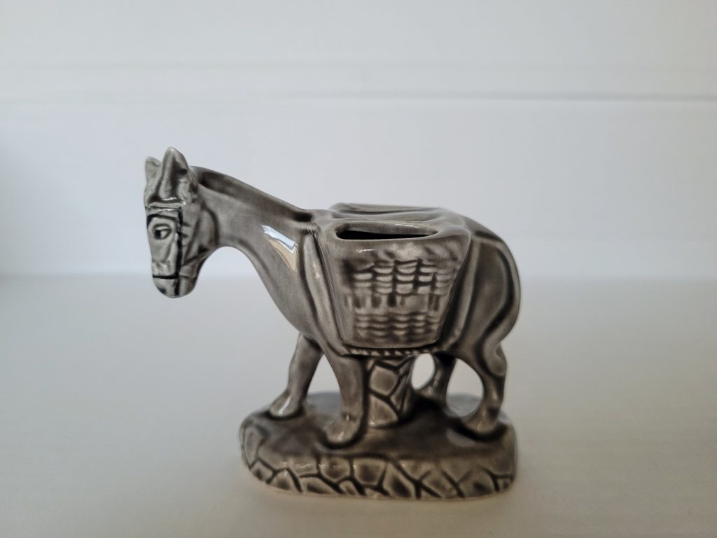 Irish Donkey Souvenir by Arklow Pottery | Vintage 1970s Collectible