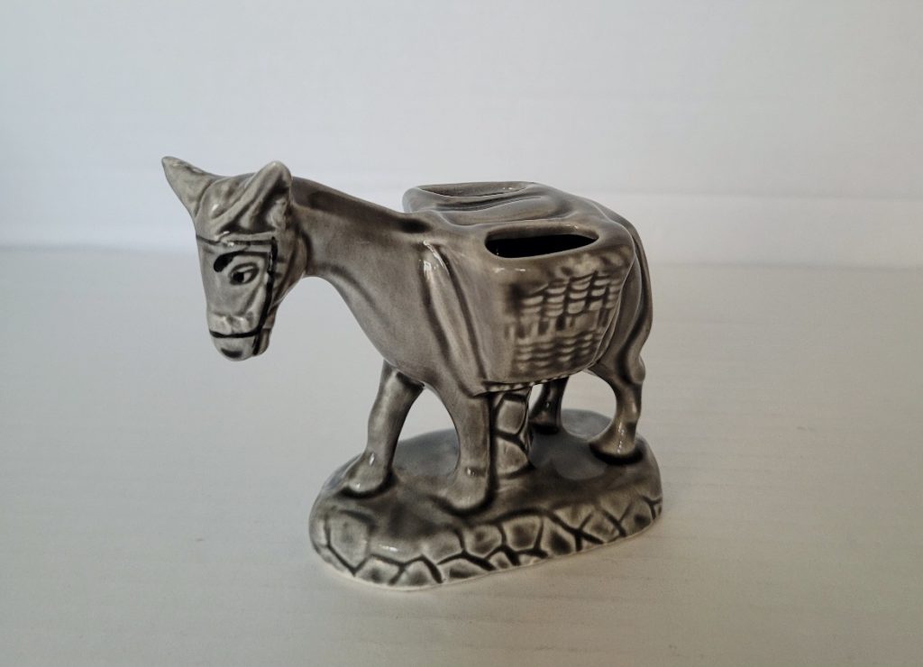 Irish Donkey Souvenir by Arklow Pottery | Vintage 1970s Collectible