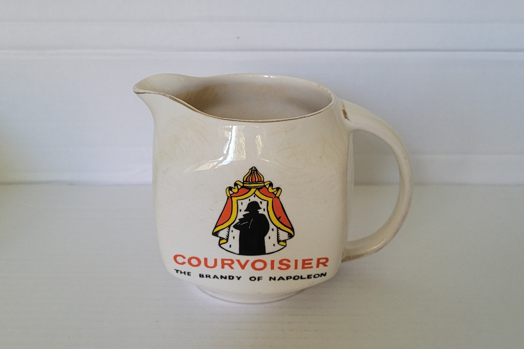 Courvoisier Pub Jug by Arklow Pottery – 1950s/60s Collectible
