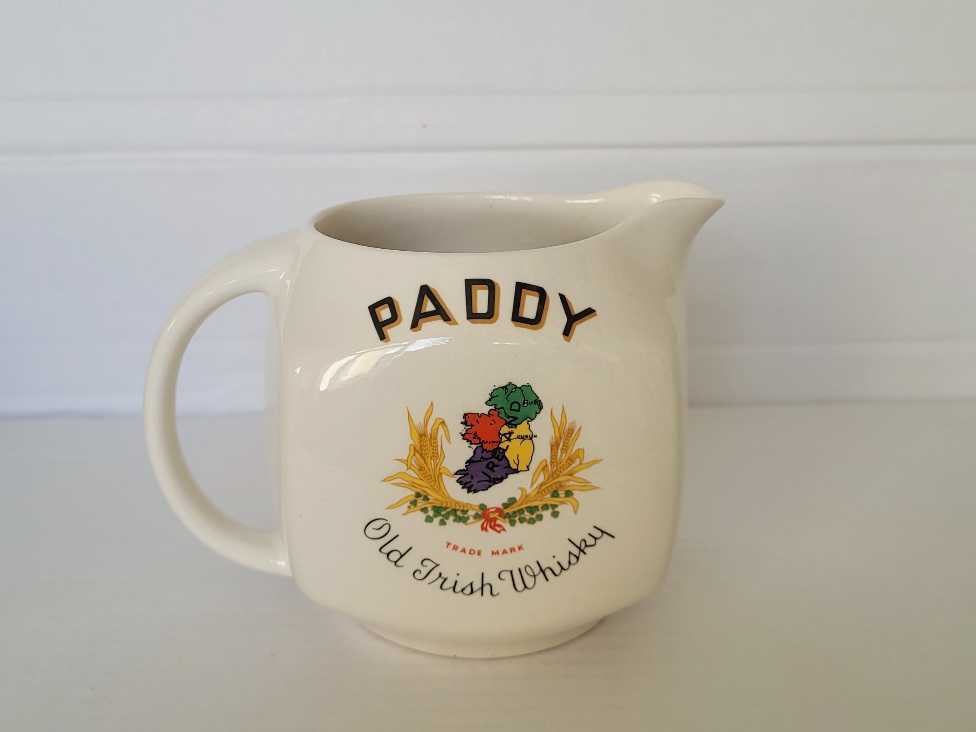 Paddy Old Irish Whiskey Jug – Rare 1950s Arklow Edition